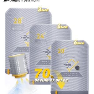 Brand new 15 Vacuum Storage Bags Set with Pump